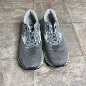 Brooks Ghost 14 Grey Alloy Womens Shoe Size 11 Gray Preowned